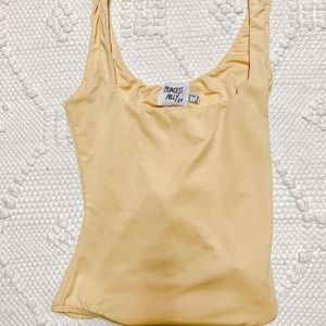 Princess poly yellow body suit